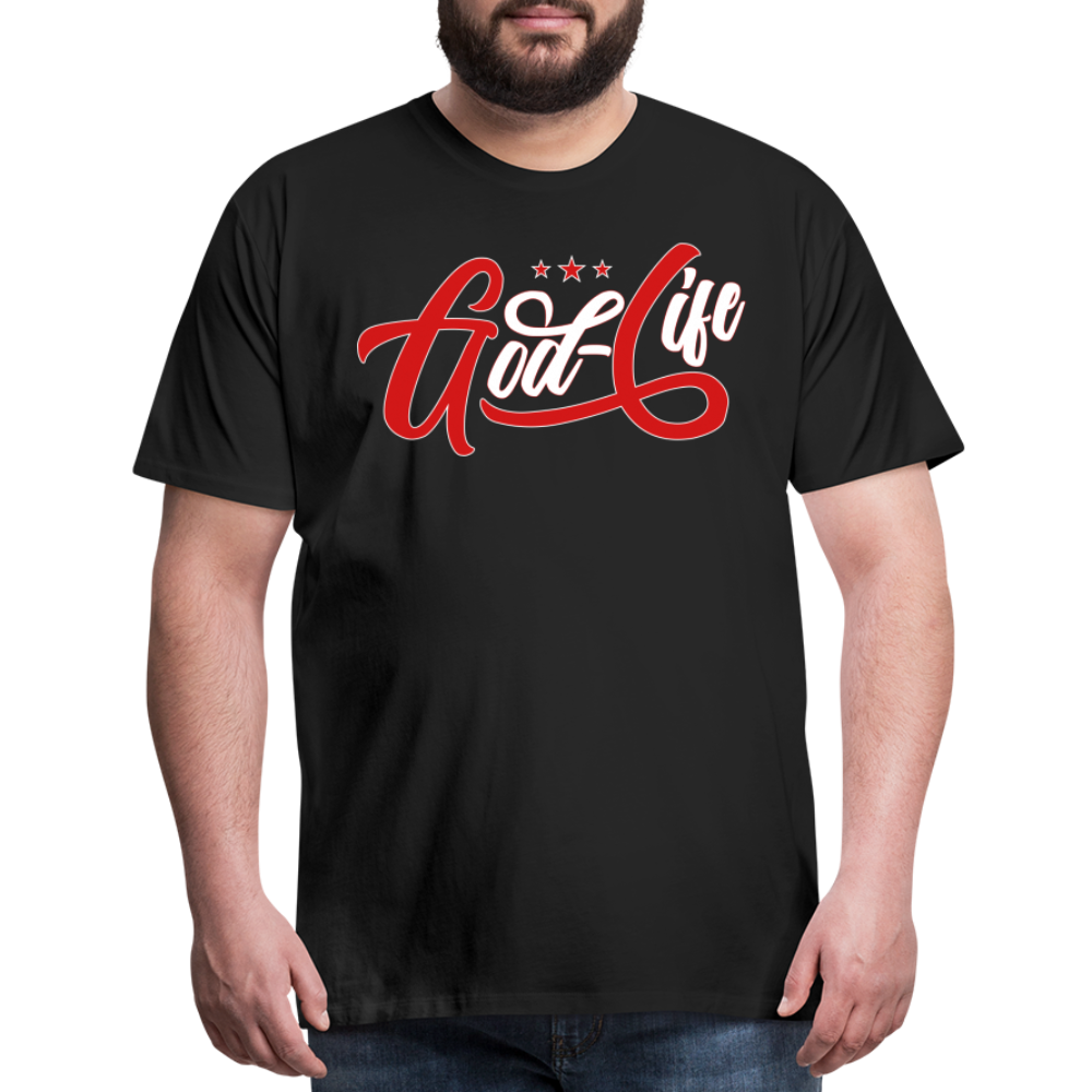 "God-Life" Unisex Classic Black T-Shirt - black