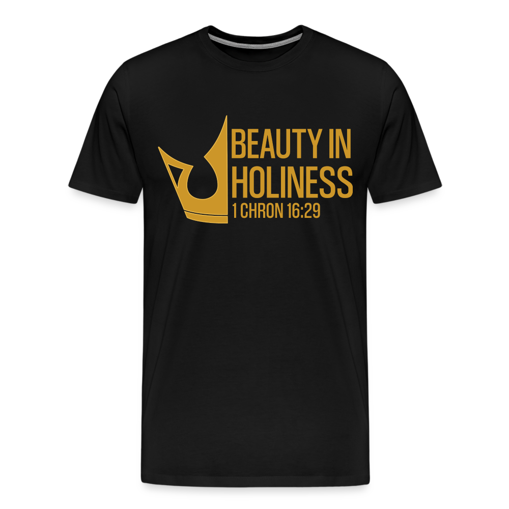 "Beauty in Holiness" Unisex Classic T-Shirt - black