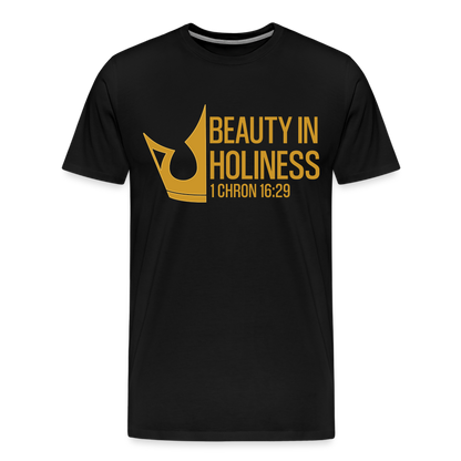 "Beauty in Holiness" Unisex Classic T-Shirt - black