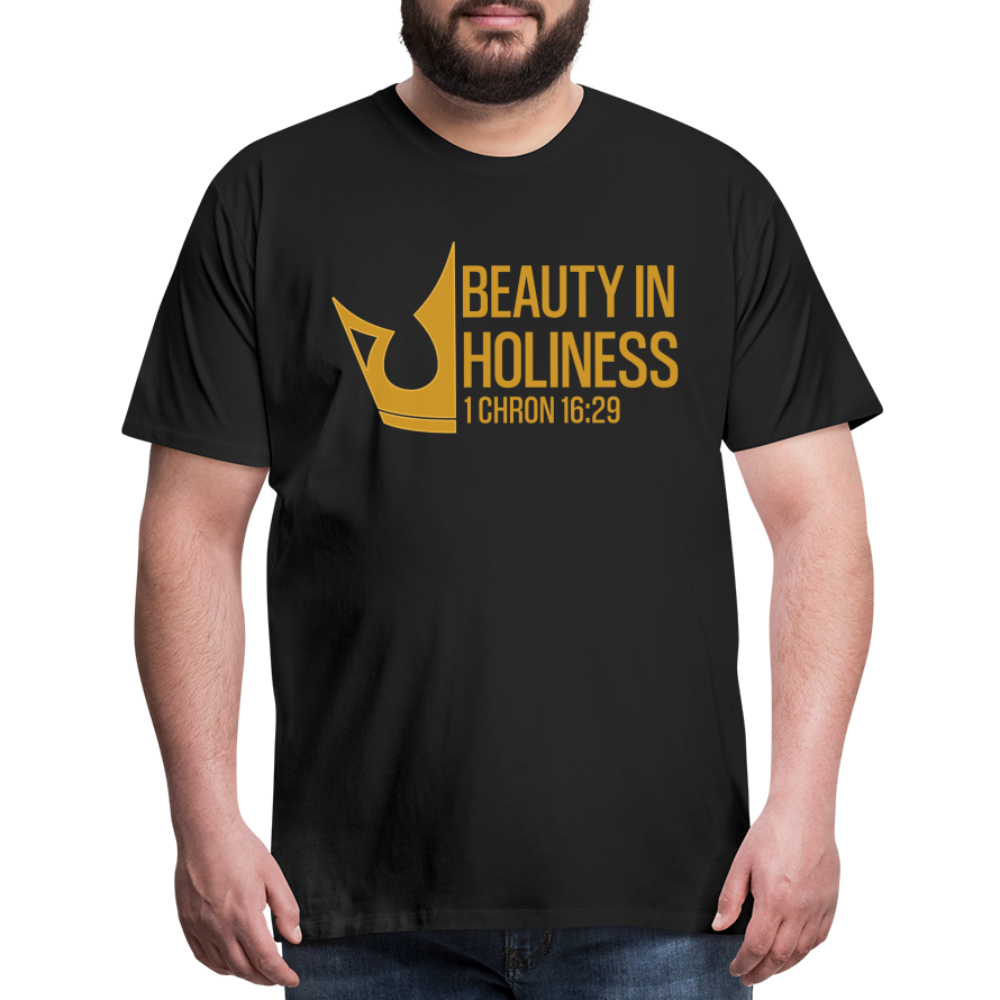 "Beauty in Holiness" Unisex Classic T-Shirt - black