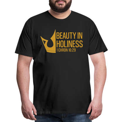 "Beauty in Holiness" Unisex Classic T-Shirt - black