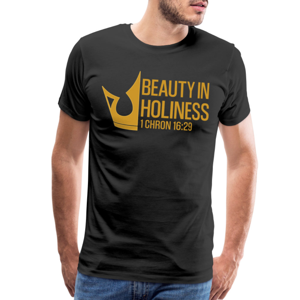 "Beauty in Holiness" Unisex Classic T-Shirt - black