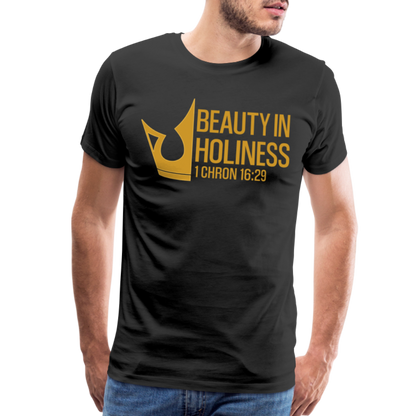 "Beauty in Holiness" Unisex Classic T-Shirt - black